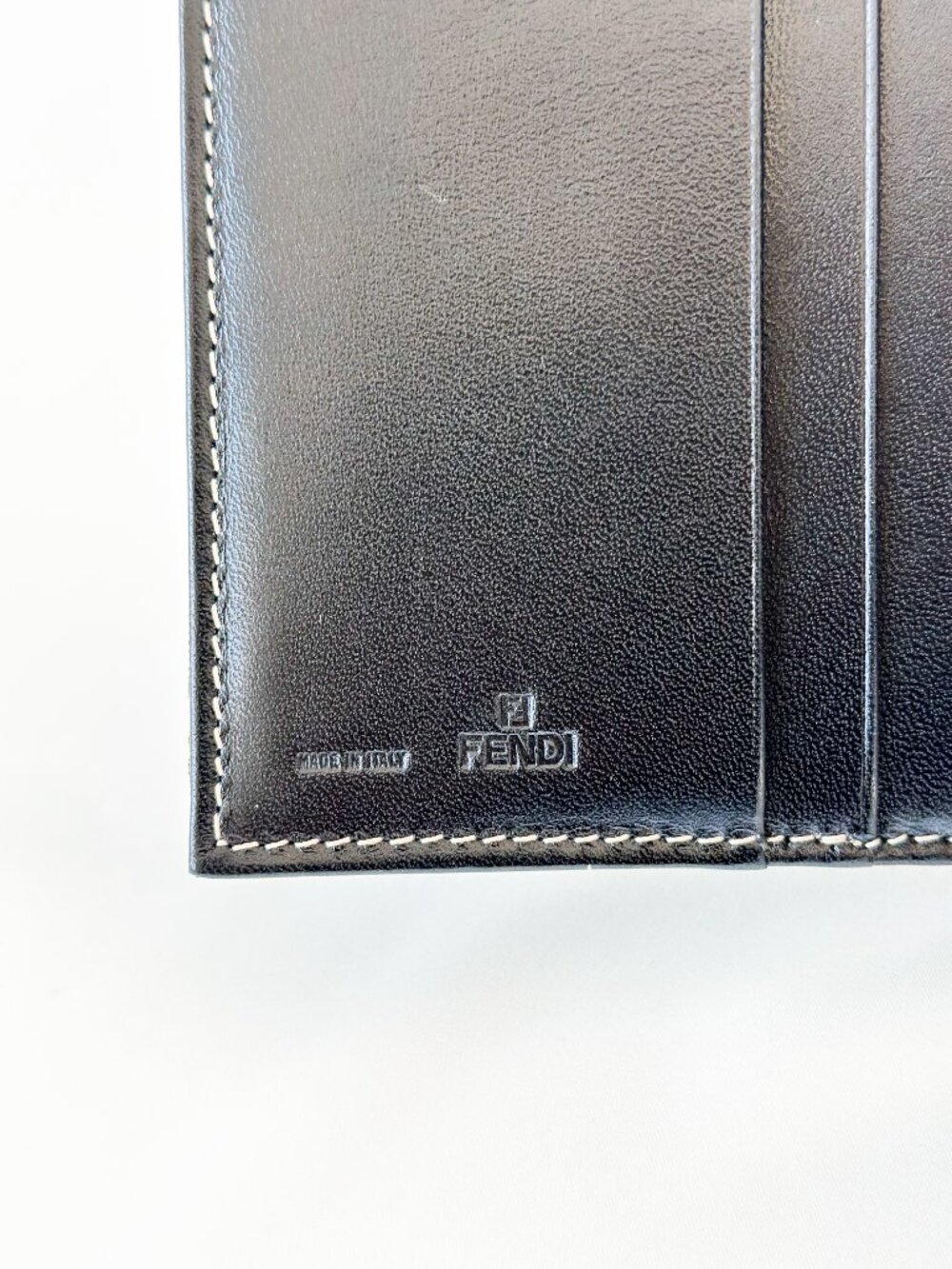 Fendi Zucchino Wallet Black - Picture 10 of 15